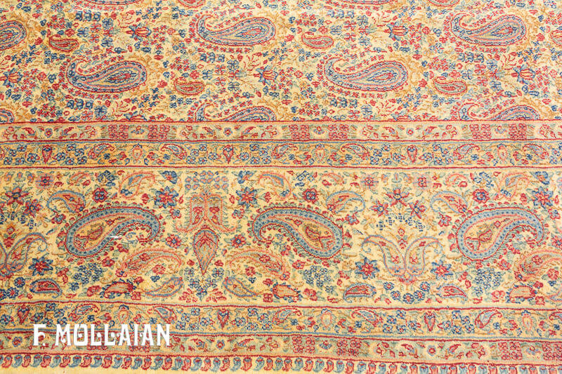 Large Kerman Fine Persian Carpet n°:35292947